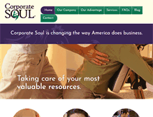 Tablet Screenshot of corporatesoul.net
